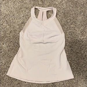 Fitted Lululemon Tank with built in bra